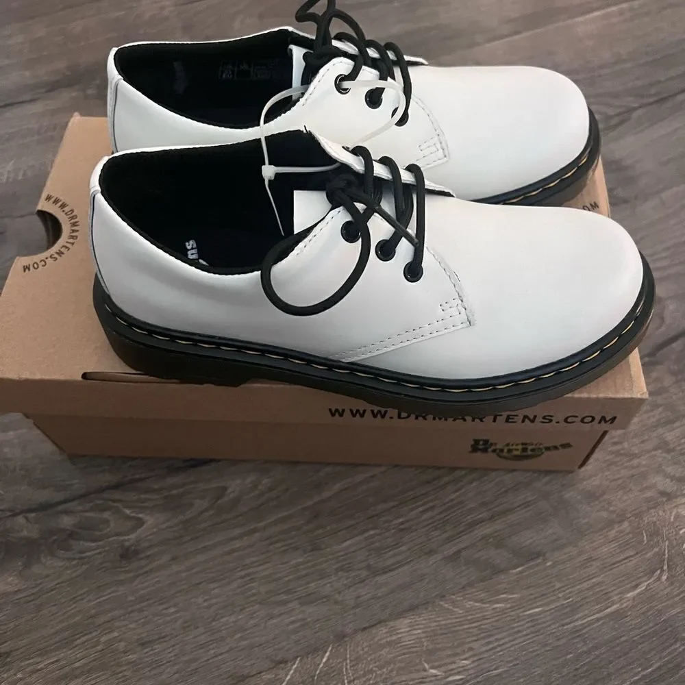 Dr. Martens YOUTH 1461 LEATHER LACE UP SHOES
